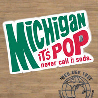 Pop Never Soda™ Sticker | Tee See Tee