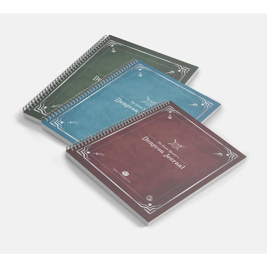 The Game Master's Dungeon Journal (Aqua Blue)