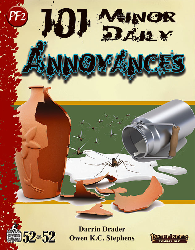 Week 13: 101 Minor Daily Annoyances PF2e