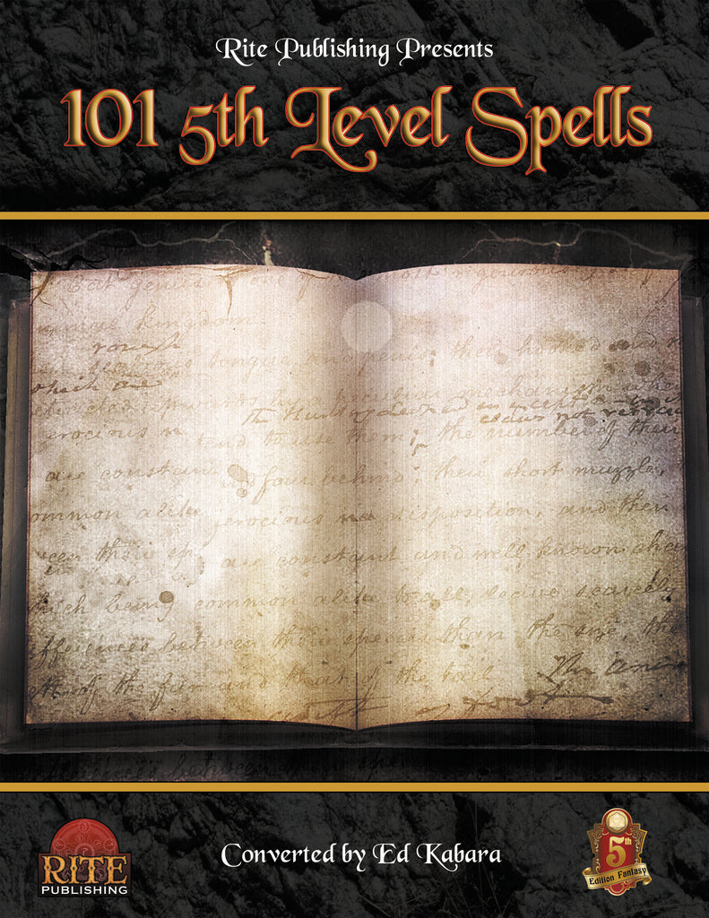 101 5th Level Spells (5E)
