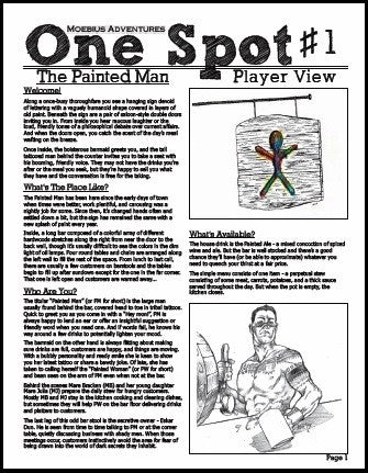One Spot #1: The Painted Man