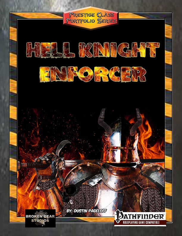 Hell Knight Enforcer Prestige Class Portfolio