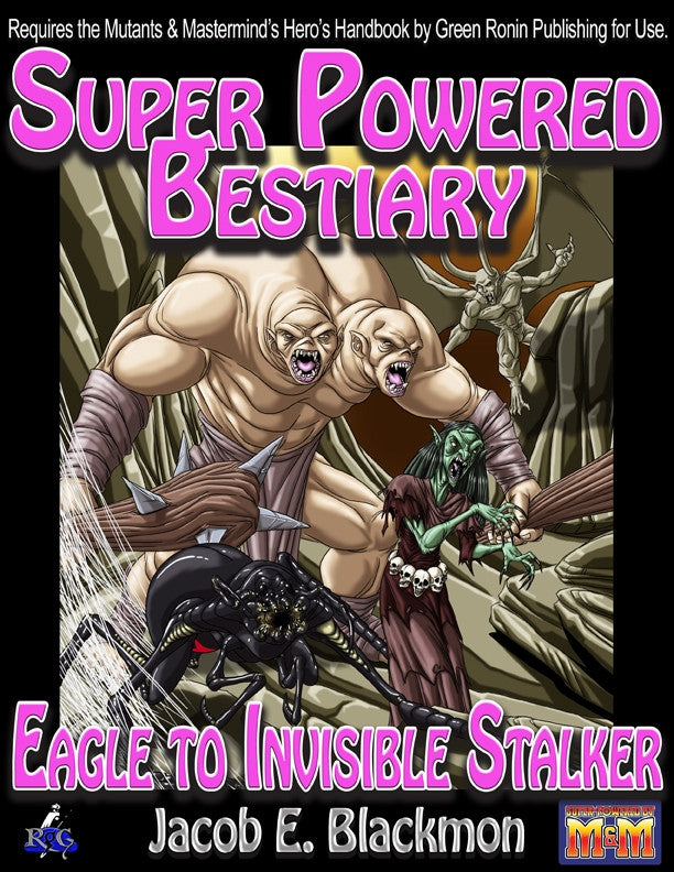 Super Powered Bestiary Eagle to Invisible Stalker