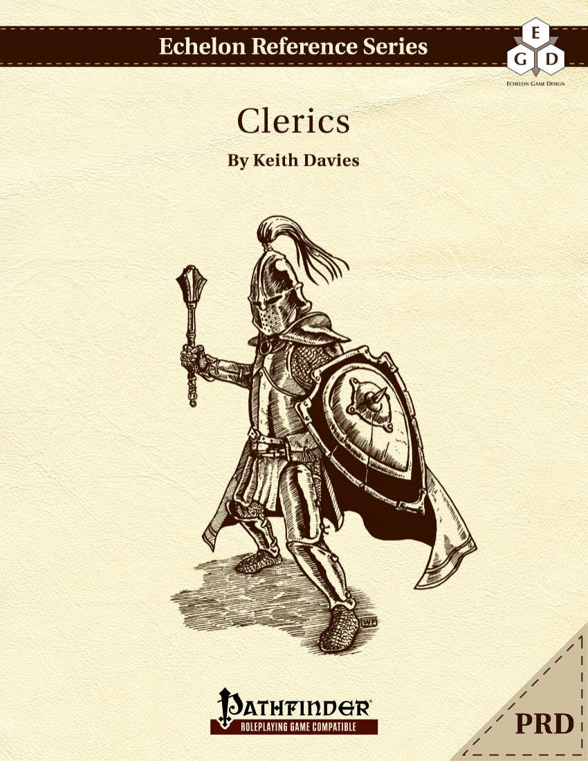 Echelon Reference Series: Clerics (PRD-only)