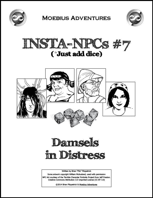 Insta-NPCs #7: Damsels in Distress
