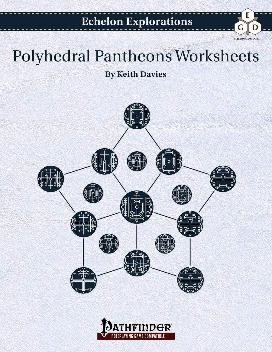 Echelon Explorations: Polyhedral Pantheons Worksheets