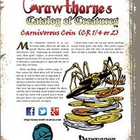 Crawthorne's Catalog of Creatures Abroa for Pathfinder