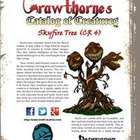 Crawthorne's Catalog of Creatures Skyfire Tree for Pathfinder