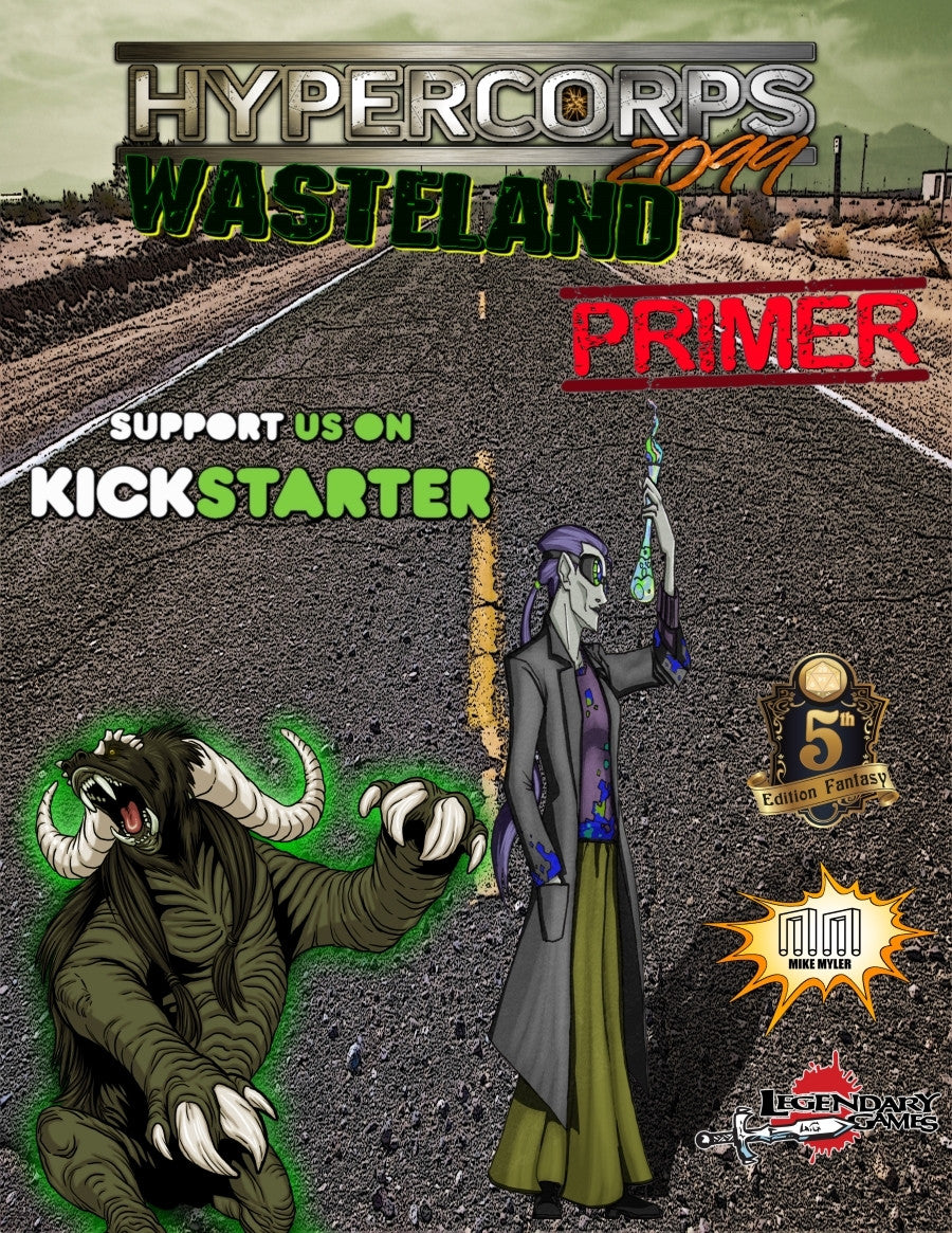 Hypercorps 2099 Wasteland: Primer (5E)