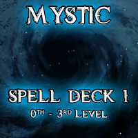 Mystic Spell Deck I (Starfinder Compatible)