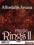 Affordable Arcana - Magic Rings II