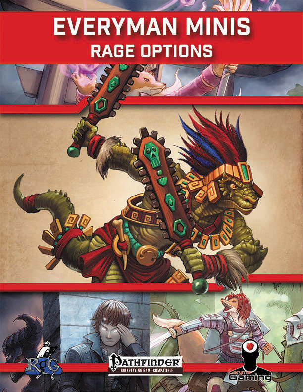 Everyman Minis: Rage Options