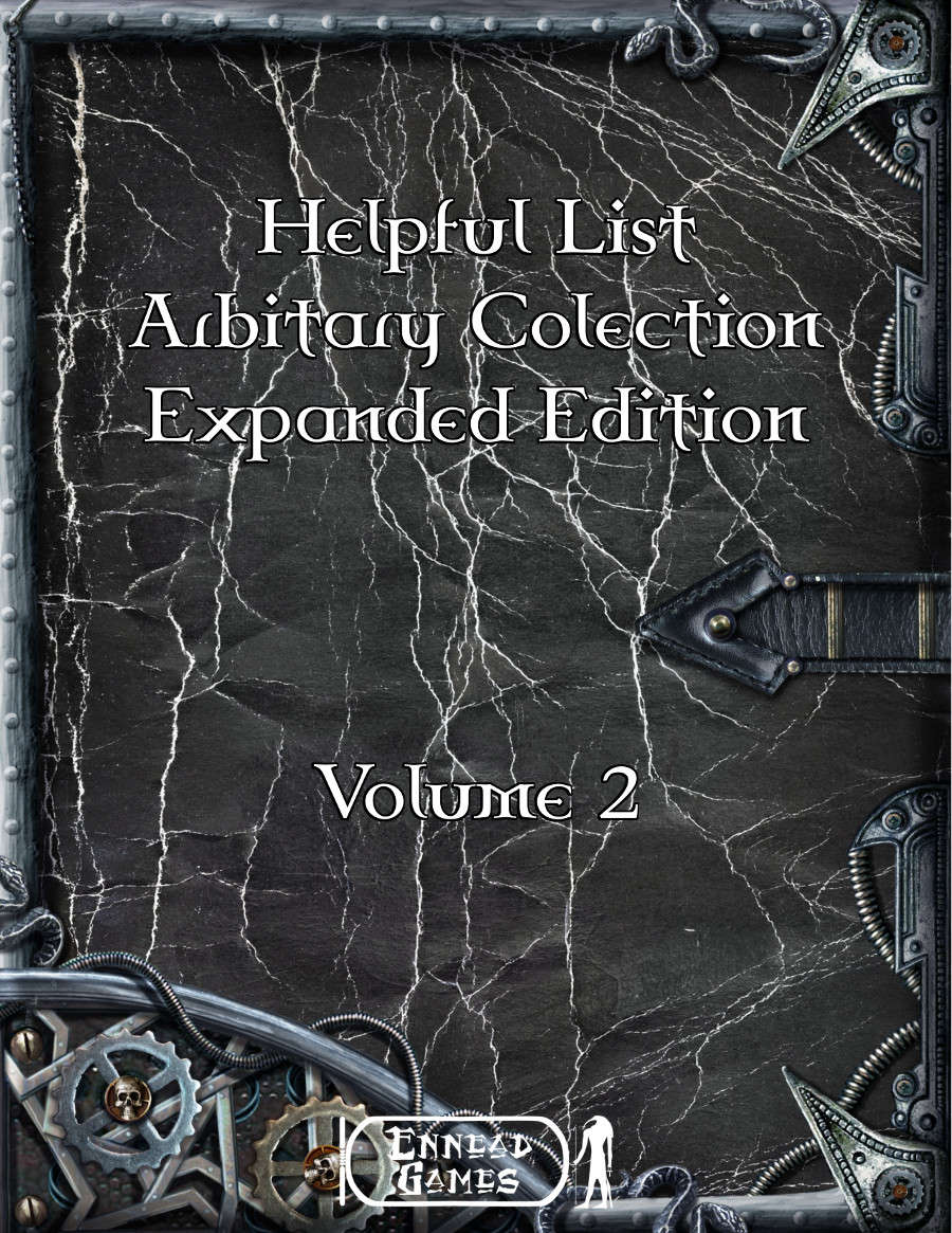 Helpful List Arbitrary Collection Expanded Volume 2