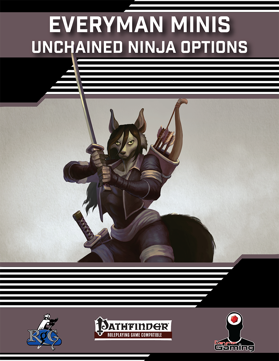 Everyman Minis: Unchained Ninja Options