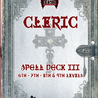 Cleric Spell Card Deck III