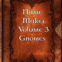 Name Maker 3 - Gnomes