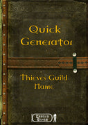 Quick Generator - Thieves Guild Name