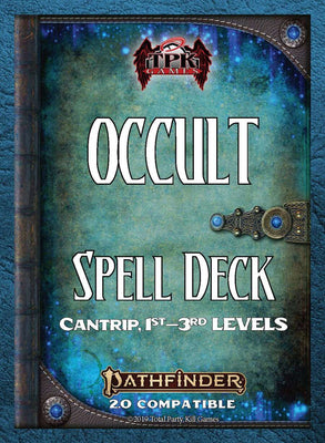Occult Tradition Spell Card Deck I [Cantrips -3rd] for Pathfinder 2E