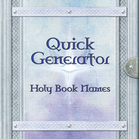 Quick Generator - Holy Book Name
