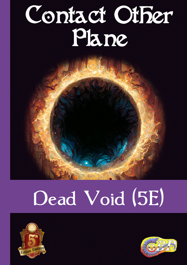 Contact other Plane - Dead Void
