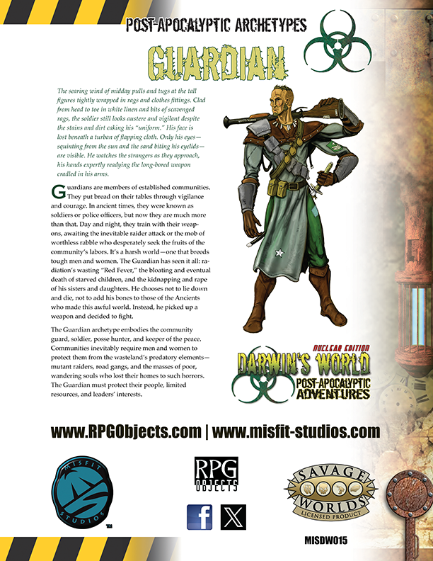 Guardian Post-Apocalyptic Archetype