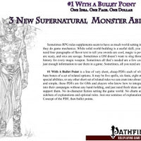 #1 with a Bullet Point: 3 New Supernatural Monster Abilities