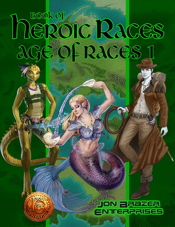 Book of Heroic Races: Age of Races 1 (13th Age Compatible)