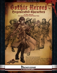Gothic Heroes: Pregenerated Characters - 8 Ready-to-Play PCs for Pathfinder RPG | Legendary Games