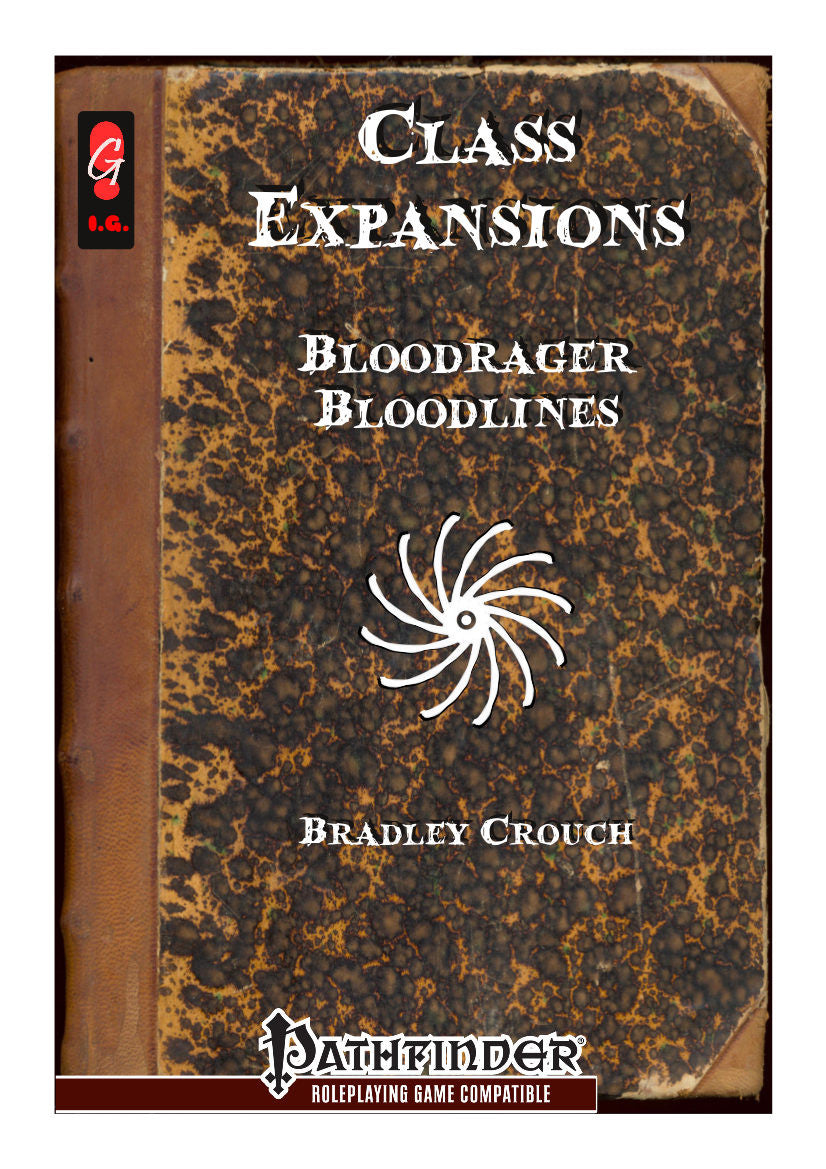 Class Expansions - Bloodrager Bloodlines