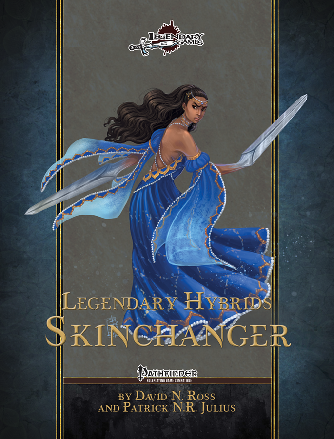 Legendary Hybrids: Skinchanger | Druid-Vigilante Hybrid Class for Pathfinder RPG