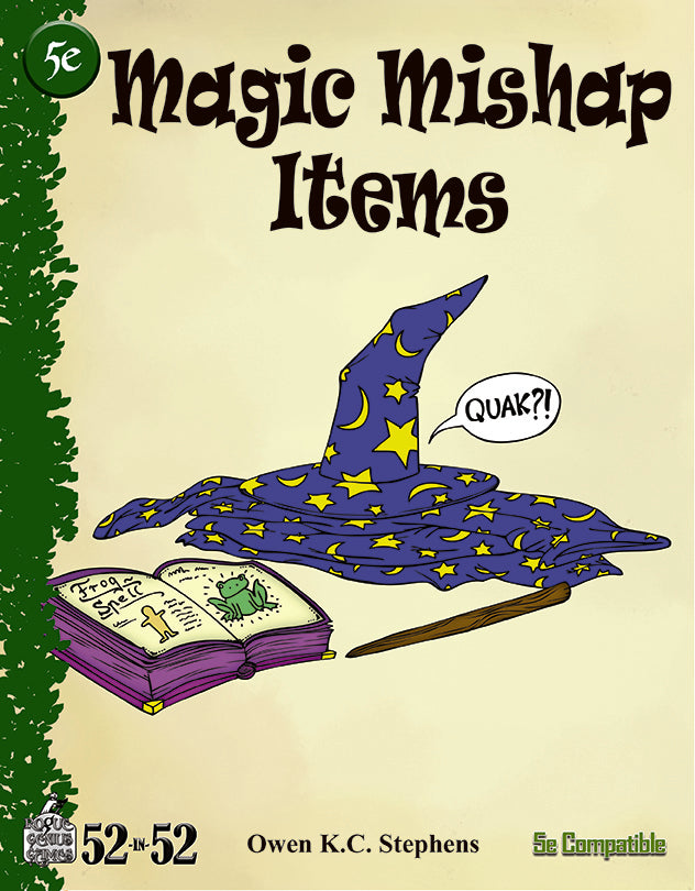 Week 08: Mishap Magic Items (5e)