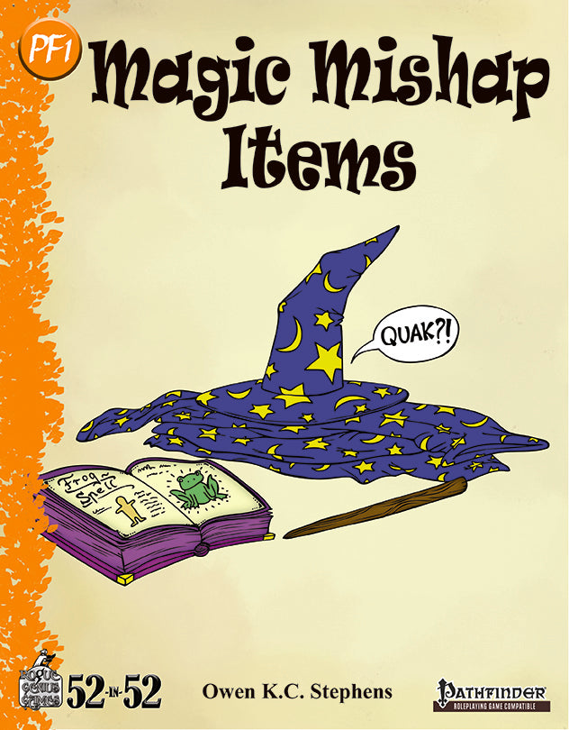 Week 08: Magic Mishap Items (PF1e)