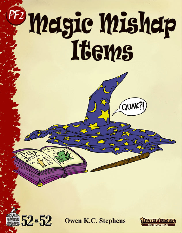 Week 08: Magic Mishap Items (PF2e)