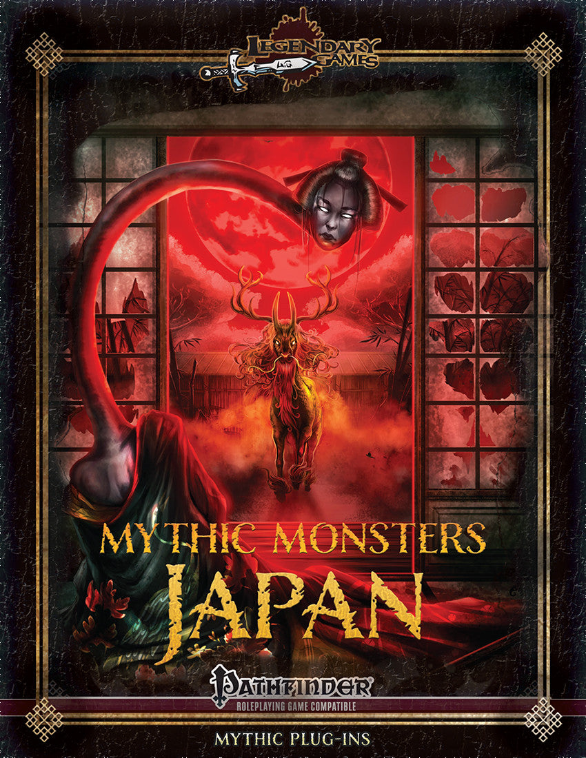 Mythic Monsters 46: Japan – Pathfinder 1e Monsters from Japanese Mythology