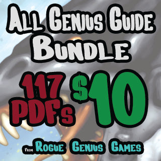 ALL Genius Guide Bundle – Complete Rogue Genius Games Pathfinder PDF Collection