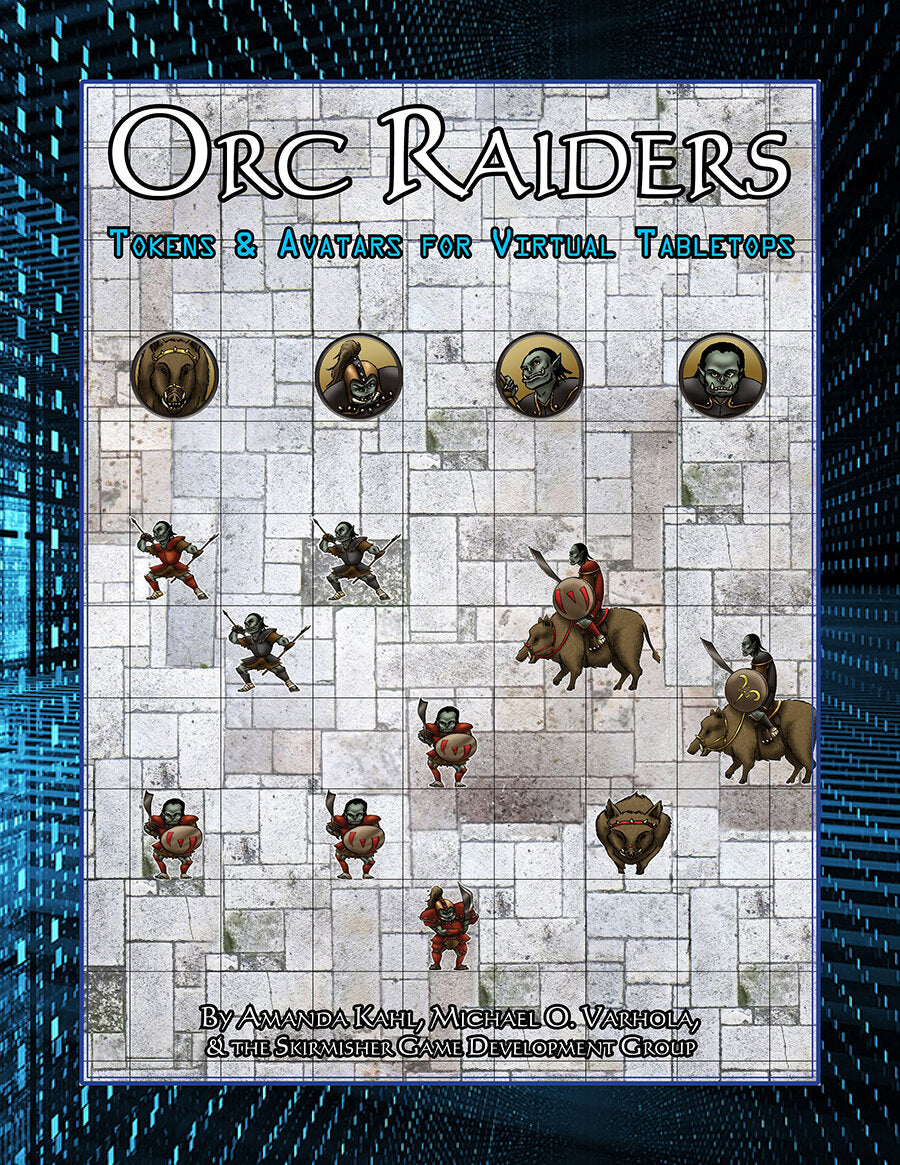 Orc Raiders: Tokens & Avatars for Virtual Tabletops