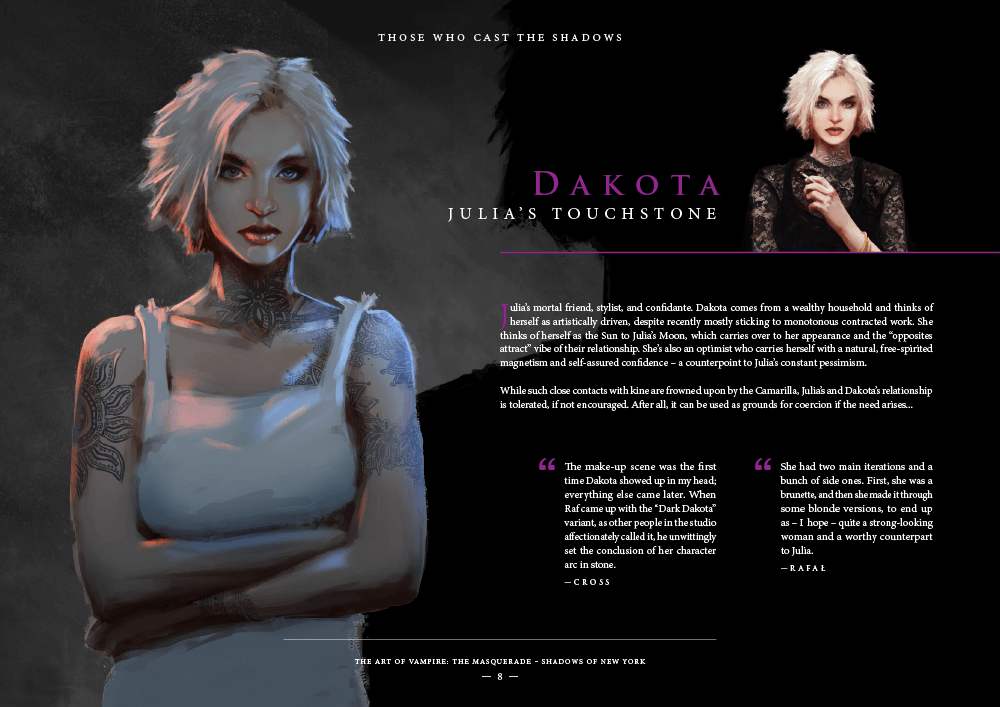 Vampire: The Masquerade - Shadows of New York Artbook