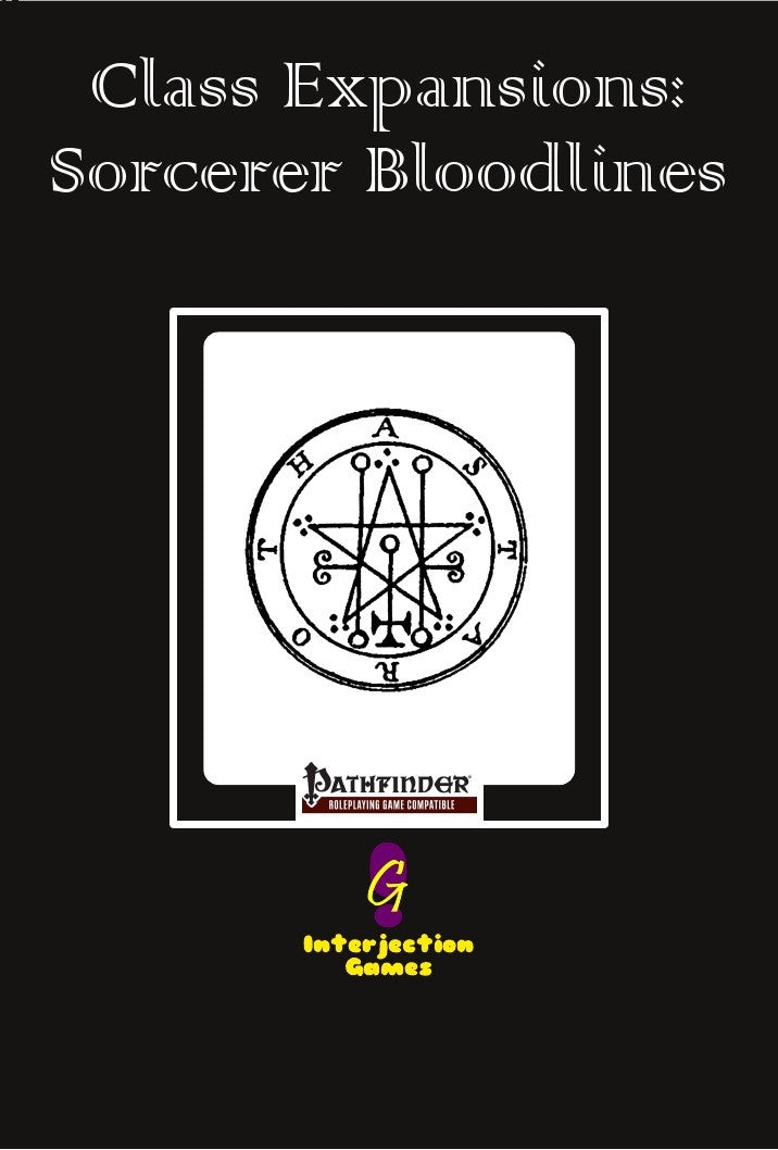 Class Expansions - Sorcerer Bloodlines