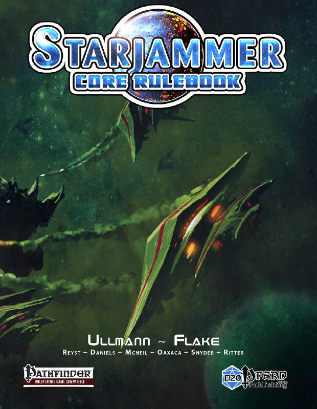 Starjammer Core Rulebook — Sci-Fi Space Adventure for Pathfinder RPG