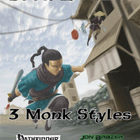 Book of Feats: 3 Monk Styles (PFRPG)