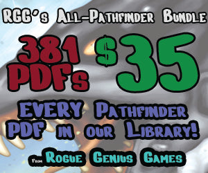 Rogue Genius Games All Pathfinder Ultrabundle — Complete Genius Guide Series