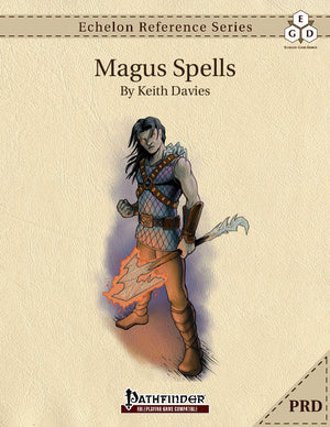 Echelon Reference Series: Magus Spells (PRD-Only)
