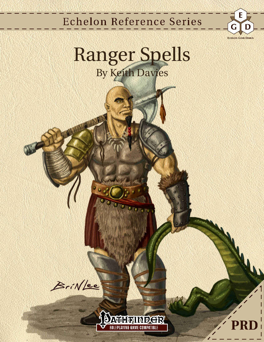 Echelon Reference Series: Ranger Spells (PRD-Only)