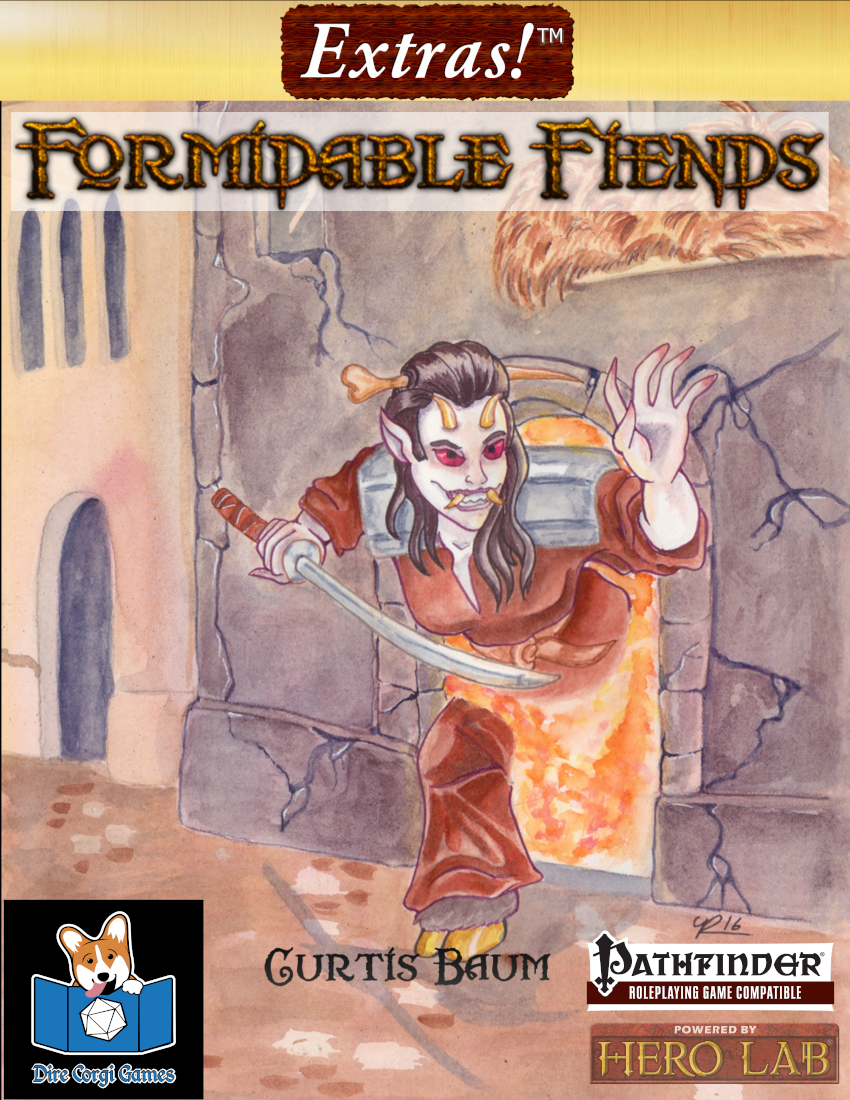 Extras! Formidable Fiends (Pathfinder® Compatible)
