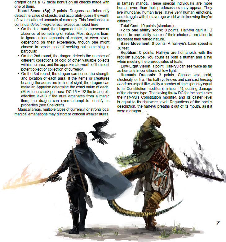 Fantasy Manga d20 Expanded - Anime RPG Expansion for Pathfinder 1e