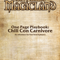 One Page Playbook: Chili Con Carnivore