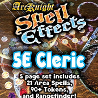 D&D 5th Edition RPG: Spell Effects - Cleric