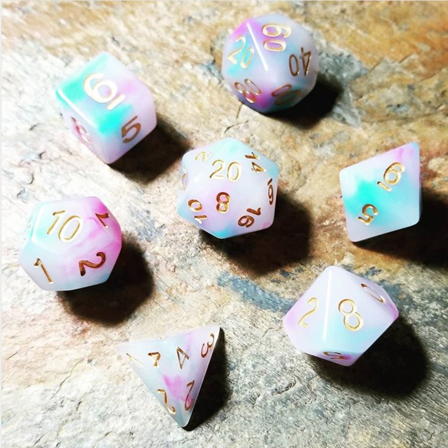 Will o' Wisp RPG Dice Set