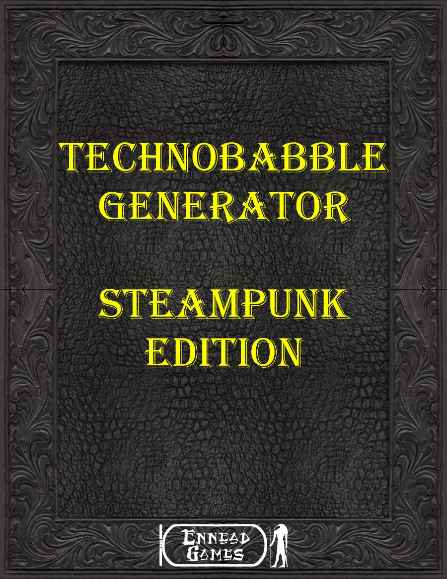 Technobable - Steampunk Edition
