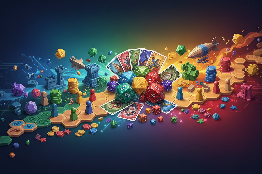 Board Games & Card Games - Strategy, Cooperative & Party Games - Open
